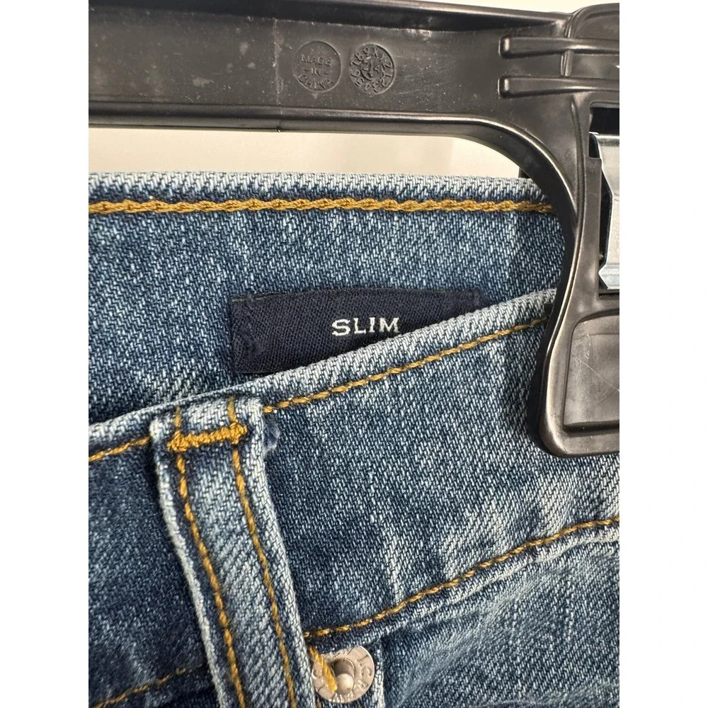 J Crew Mens Slim Vintage Flex Jeans Medium Wash Size 36x30‎